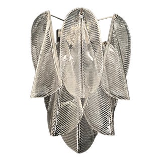 Vintage Italian Murano Glass Rondini Wall Lights, 1990s, Set of 2 For Sale