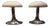 Chrome and Upholestered Italian Stools 1970s For Sale