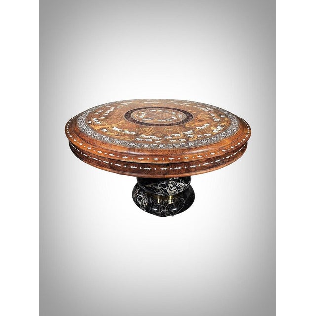 Antique Anglo-Indian Table, 1880 For Sale - Image 15 of 18