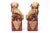 1950s 1950's Rare Kutani Japanese Ceramic Hand Painted 22 Carat Gold Painted Foo Dog Lions Pair Of For Sale - Image 5 of 12