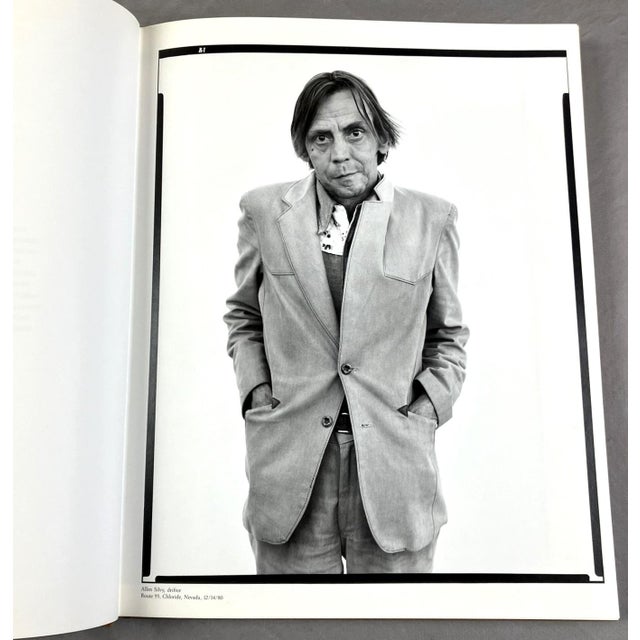Richard Avedon 1985 Signed Richard Avedon in the American West First Edition Hardcover Book For Sale - Image 4 of 15
