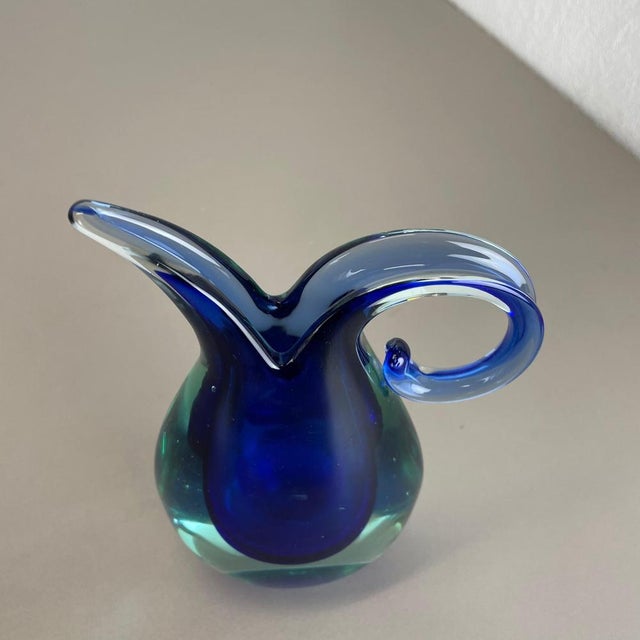 Large Murano Glass Sommerso Vase from Flavio Poli, Italy, 1970s For Sale - Image 13 of 18