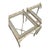 Thomasville Vintage Thomasville Allegro Faux Bamboo Fretwork Glass-Top Side Tables, Pair of 2 For Sale - Image 4 of 8
