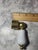 Vintage Porcelain Brass Bathroom Handle For Sale - Image 9 of 9