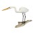 1990s Tad Beach Carved Wood Crane Sculpture For Sale