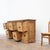 This early 20th-century workshop cabinet features ten large drawers arranged in two rows. Made of fir, its fronts retain a...