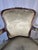 Late 19th Century Victorian Carved Walnut Armchair With Matching Ottoman For Sale In Charlotte - Image 6 of 18