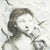 Lithograph 80/200, Young Woman Surrounded by Birds by Domenico Purificato