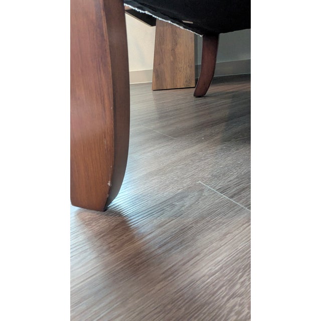 Wood Old Hickory Tannery - Josefina Upholstered Chair Ivory For Sale - Image 7 of 10