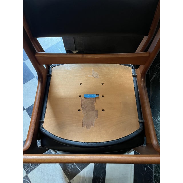 Danish Teak Dining Chairs from Dyrlund, 1960s, Set of 2 For Sale - Image 9 of 14