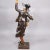 Brown Large Antique Statue of a French Freedom Fighter Ca. 1920s For Sale - Image 8 of 12