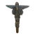 Ancient Patinated Bronze Indian Hook For Sale