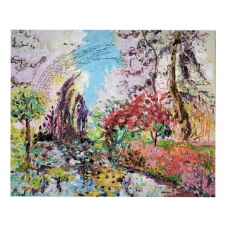 Linda Clerget, Sensory Refuge, Acrylic For Sale