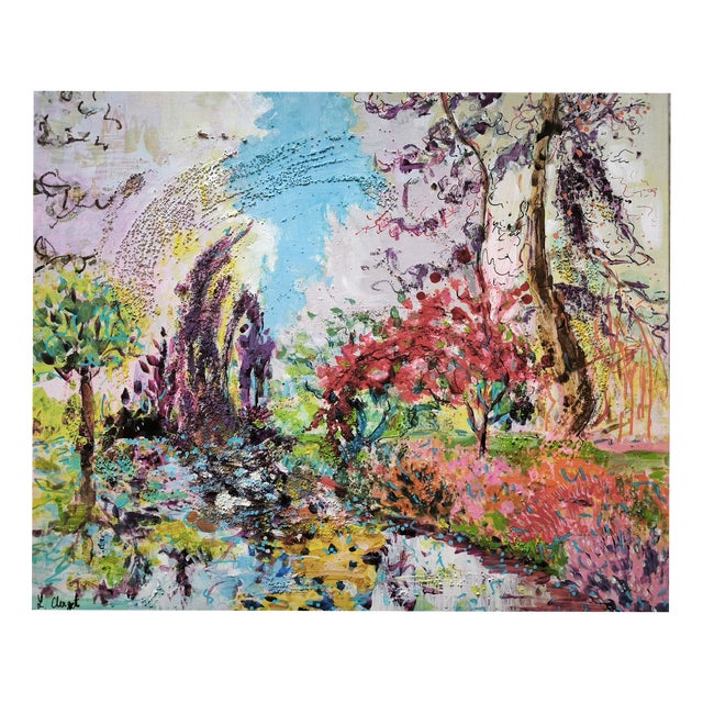 Linda Clerget, Sensory Refuge, Acrylic For Sale