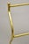 Vintage Italian Hollywood Regency Gold Gilt Metal Iron Towel Rack W/ Tassel Feet For Sale In Philadelphia - Image 6 of 9