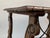 19th Side Table of Chestnut With Carved Lyre Legs, Spanish, 19th Century For Sale - Image 9 of 13