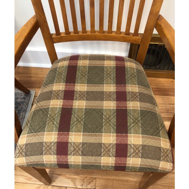 Ethan Allen New American Impressions Dining Arm Chairs, a Pair Chairish