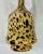 Contemporary Vintage Murano Style Tortoise Hand Blown Glass Art Vase For Sale - Image 3 of 10