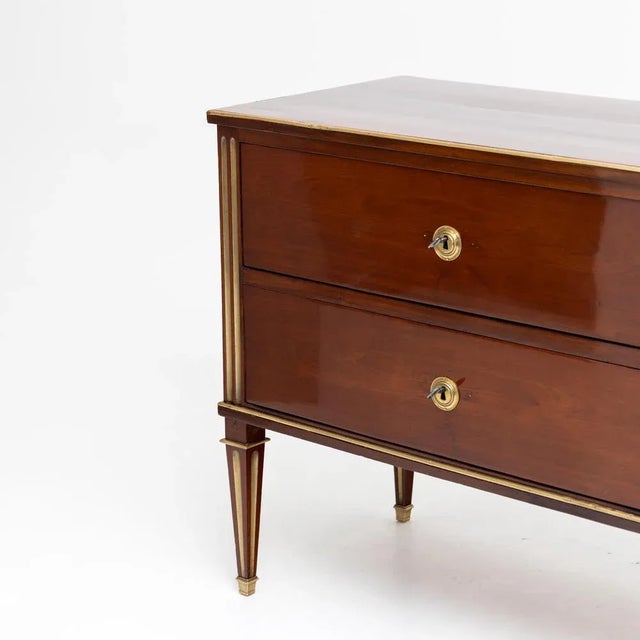 Neoclassical Chest of Drawers, Germany, 1800s-1810s For Sale - Image 3 of 6