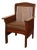 Michigan Chair Company Arts And Crafts Oak Armchair For Sale