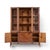 Broyhill Brasilia Mid Century Walnut and Brass Credenza and Hutch For Sale - Image 10 of 11