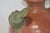 Unique Red Clay Terracotta, Folk Art Pot W/ Frog Handles For Sale - Image 6 of 8
