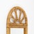 Mid-Century Modern Arch Wall Mirror in Bamboo and Rattan, 1970s For Sale - Image 4 of 12