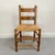 Vintage French Decorative Wood Chairs, 1940, Set of 2 For Sale - Image 15 of 16