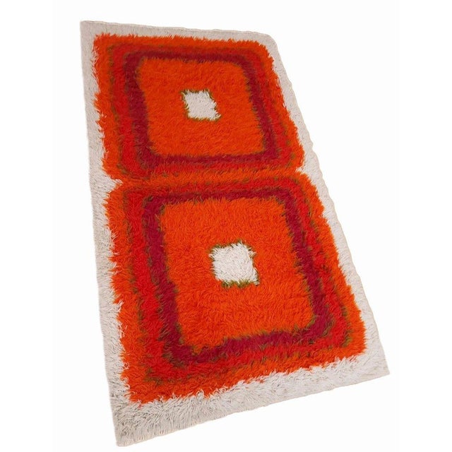 Vintage Wool Rug from Højer Eksport Wilton, Denmark, 1970s For Sale - Image 6 of 6