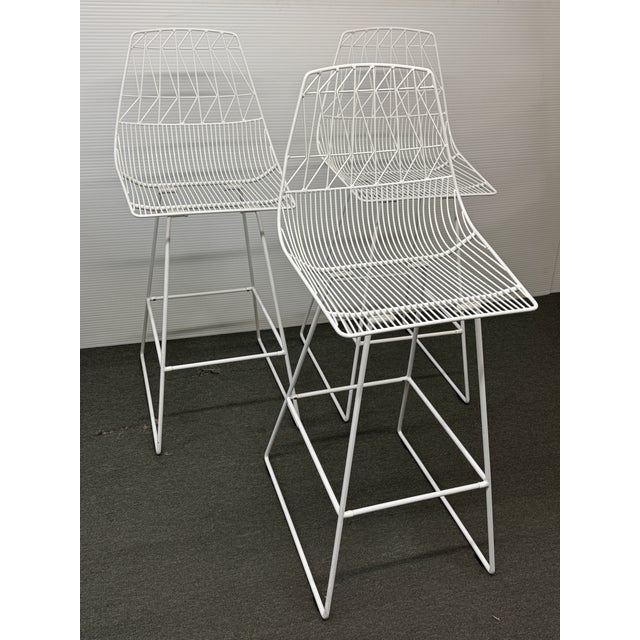 Contemporary Bend Goods Lucy Barstool, Set of 3 For Sale - Image 3 of 12