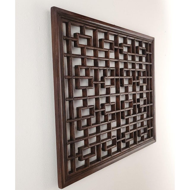 Chinese Window Panel, Circa 1900 For Sale - Image 4 of 5