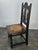 Breton Carved Chairs with Straw Seats, Set of 8 For Sale - Image 10 of 15