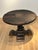 Wood Dos Gallos, Inc. Antique Rustic Wagon Wheel & Custom Cedro Wood Base For Sale - Image 7 of 7