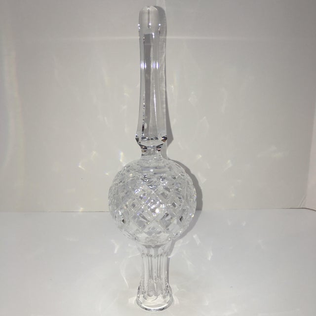 Vintage Waterford Crystal Tree Topper Chairish