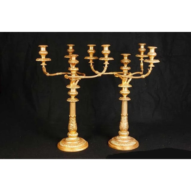 Gilt Candleholders by Matthew Boulton, Set of 2 For Sale - Image 12 of 12
