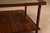 Brown Brazilian Modern Rectangular Side Table in Rosewood & Glass, Branco E Preto, 1950s For Sale - Image 8 of 17