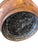 Antique French Copper and Brass Jardiniere With Crest and Lion Head Handles For Sale - Image 12 of 12