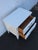 French Shabby Chic Painted Nightstand Side End Table 6581 For Sale - Image 4 of 14