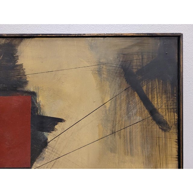 Andrés Mende, Informal Abstract Composition, 2015, Mixed Media For Sale - Image 4 of 16