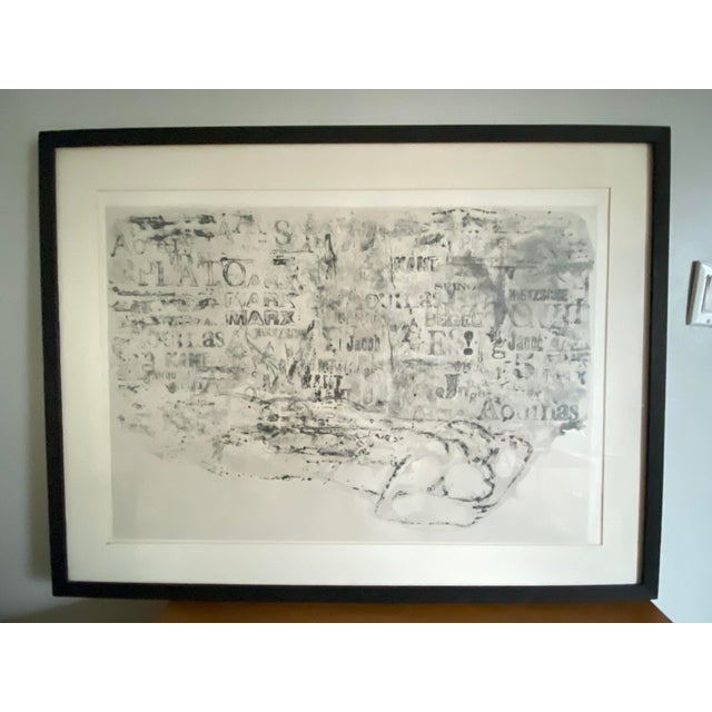 1963 Misch Kohn “Requiem” Original Aquatint Etching, Framed For Sale - Image 13 of 13