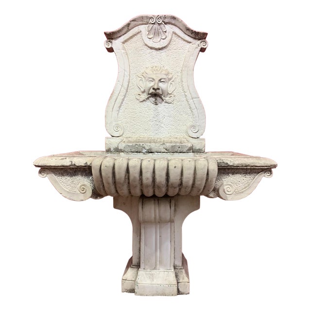 Unknown, Ancient Marble Fountain, 1750, Marble For Sale