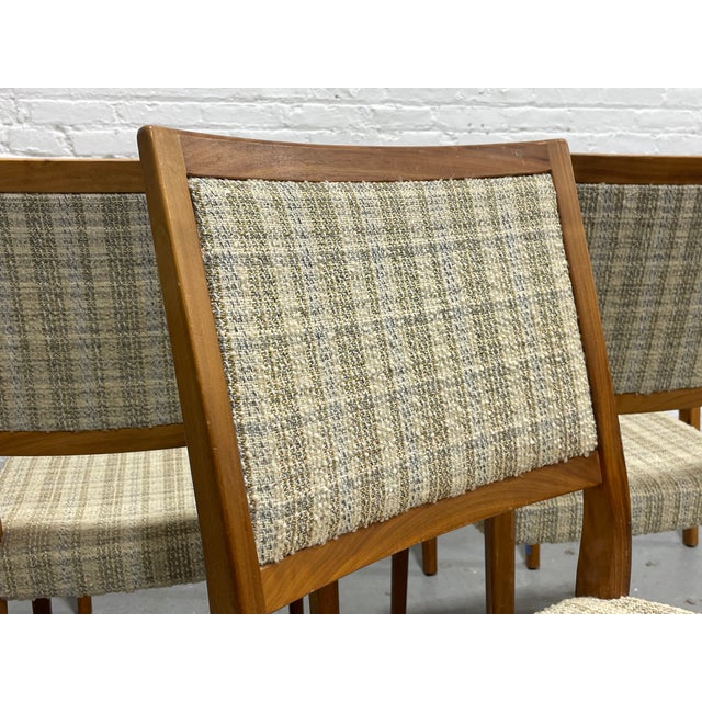 Set of Six Vintage Mid Century Modern Teak Dining Chairs by Svegards | Scandinavian Mid Century Modern, C. 1960's For Sale - Image 12 of 16