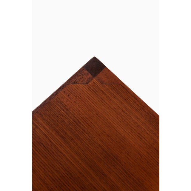 Danish Teak Nesting Tables by M. Ryder & Eskild Pontoppidan for ludvig pontoppidan, 1960s, Set of 3 For Sale - Image 4 of 8