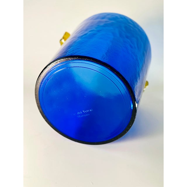 Murano Glass Glacette from Cà Dei Vetrai, Italy For Sale - Image 6 of 7