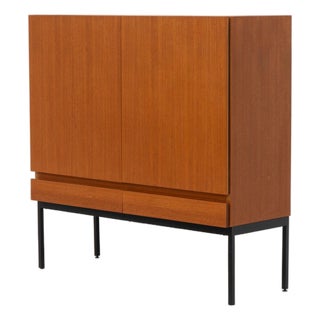 S21 Highboard in Teak by Dieter Waeckerlin for Behr For Sale