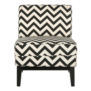 Campbell Chair in Black & White For Sale