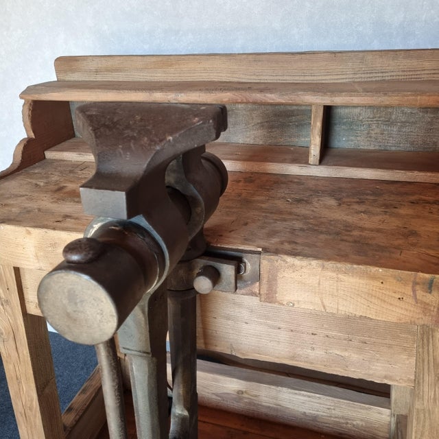 Vintage Shoemakers Workbench, 1930s For Sale - Image 6 of 11