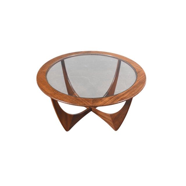 Mid 20th Century Mid 20th Century Round Attributed G Plan Astro Coffee Table For Sale - Image 5 of 7