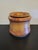 Studio pottery and textured California ceramic pottery dip and chip crock. Serperat piece that keeps the dip hot or cold.