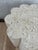 White 1980s Organic Modern Sculptural Plaster Side Table in John Dickinson Style For Sale - Image 8 of 8